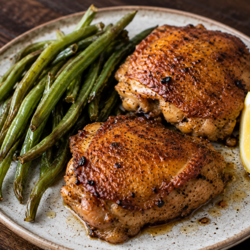Crispy Air Fryer Chicken Thighs (Easy 20-Minute Dinner Magic!)