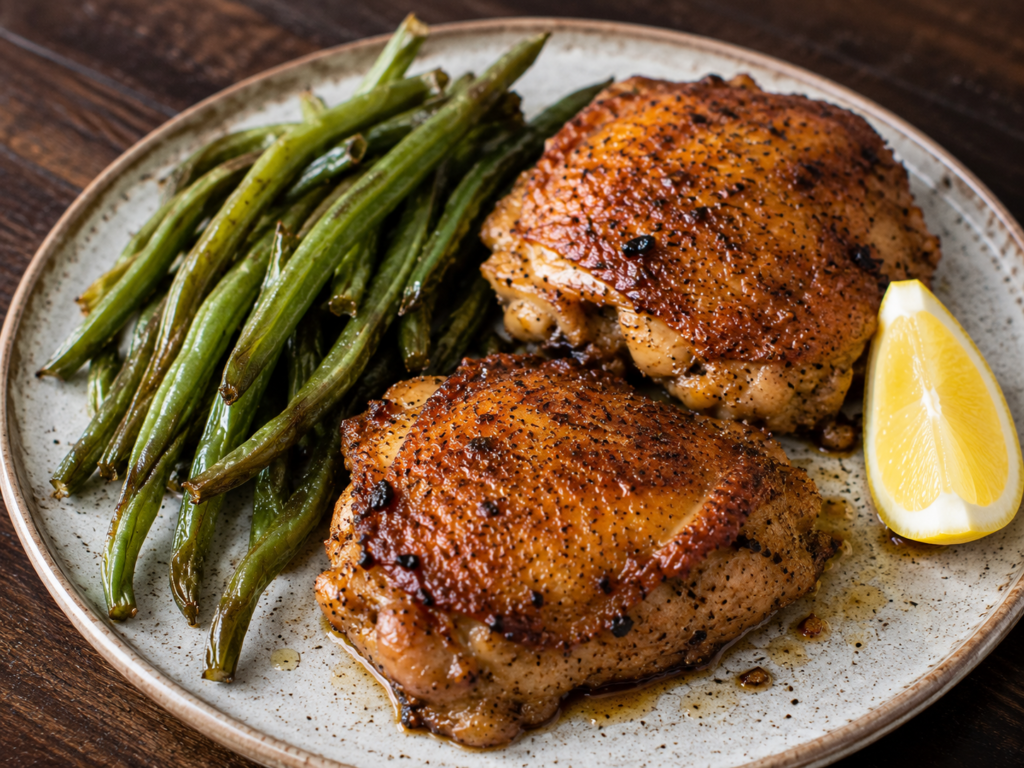 Crispy Air Fryer Chicken Thighs (Easy 20-Minute Dinner Magic!)
