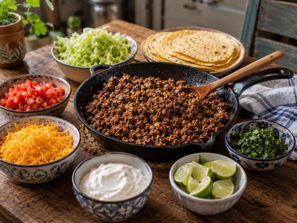 Easy Ground Beef Tacos (15-Minute Taco Tuesday Magic!)