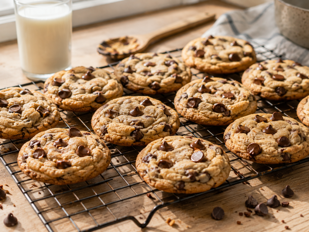 Easy Chewy Chocolate Chip Cookies (Homemade Perfection!)
