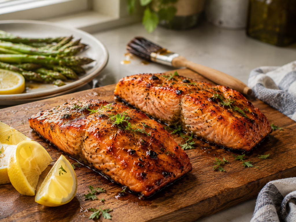 Easy Air Fryer Salmon (20-Minute Flaky Perfection!)