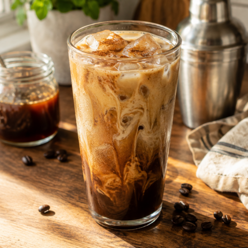 Easy Iced Brown Sugar Oatmilk Espresso (Best Starbucks Copycat!)