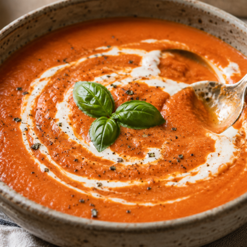 Easy Homemade Creamy Tomato Soup (Best 30-Min Recipe!)