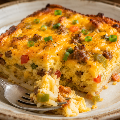 Homemade Breakfast Casserole (Easy 30-Minute Recipe)