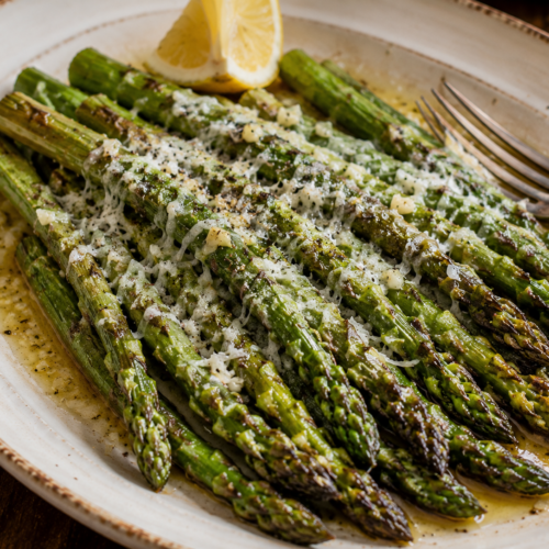 Easy Garlic Butter Roasted Asparagus (15-Min Side!)