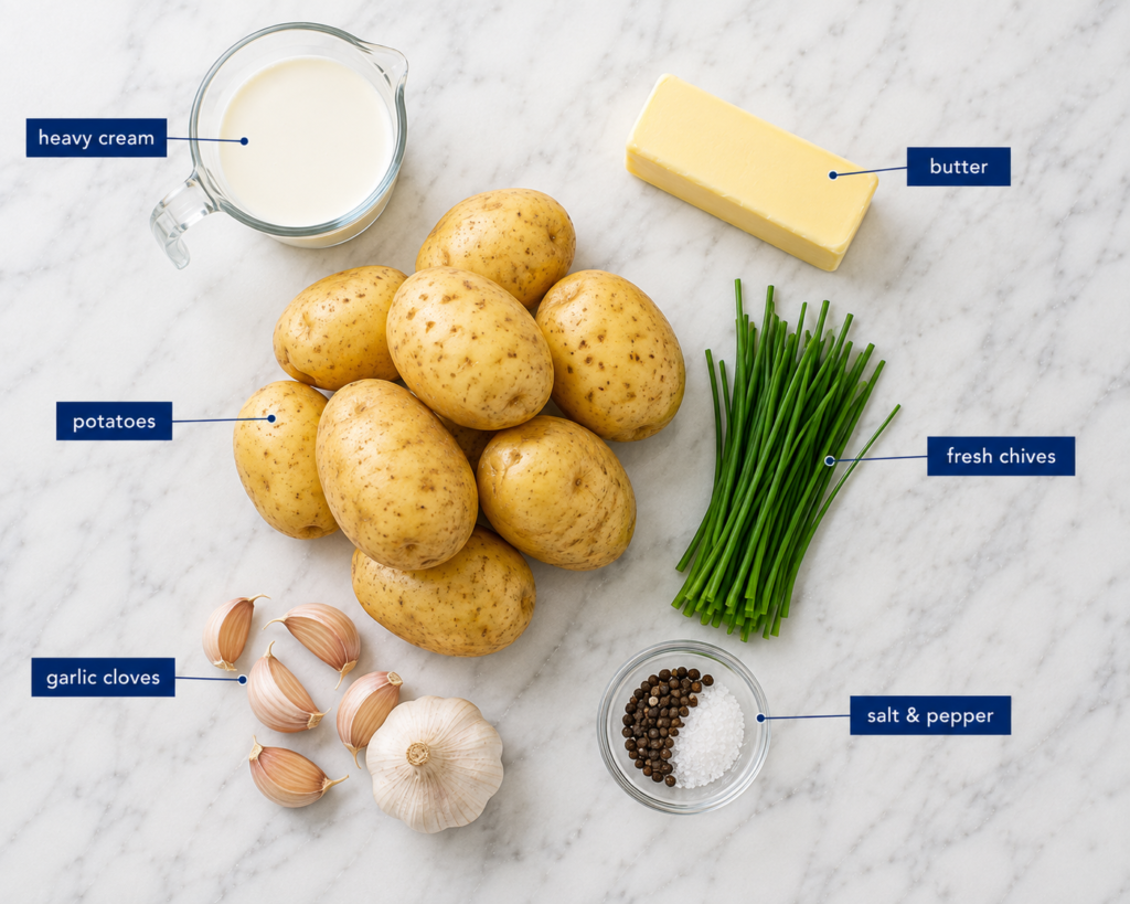 Best Creamy Garlic Mashed Potatoes (Easy 30-Min Side!)