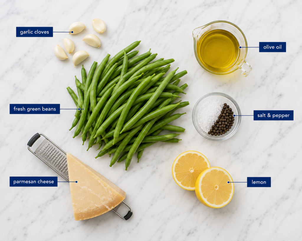 Easy Oven Roasted Green Beans (Crispy & Tender!)