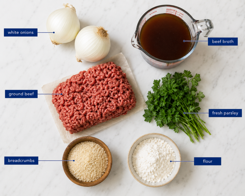 Easy Salisbury Steak with Onion Gravy (Rich & Juicy!)
