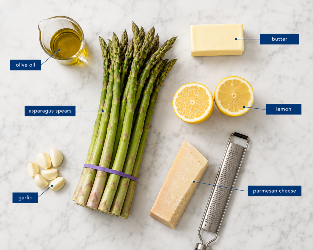 Easy Garlic Butter Roasted Asparagus (15-Minute Side!)