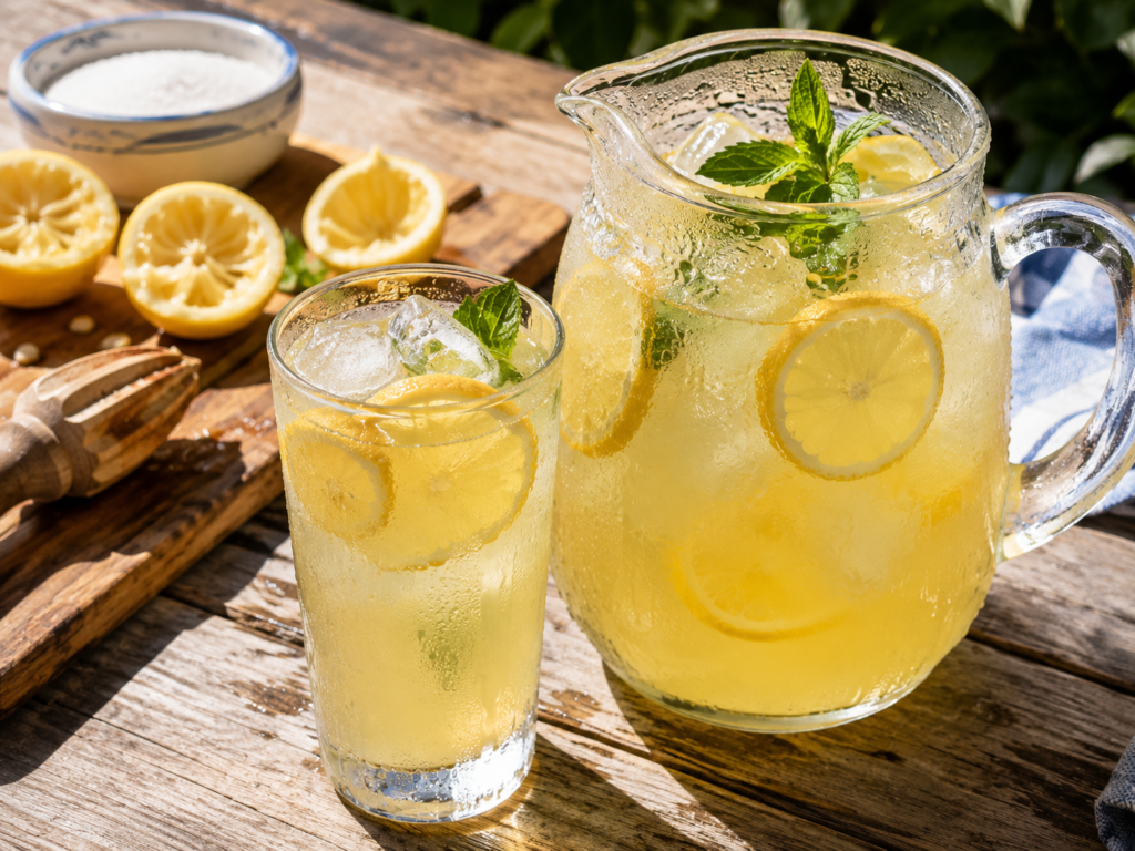 Best Homemade Fresh Lemonade (Perfectly Sweet & Tart!)