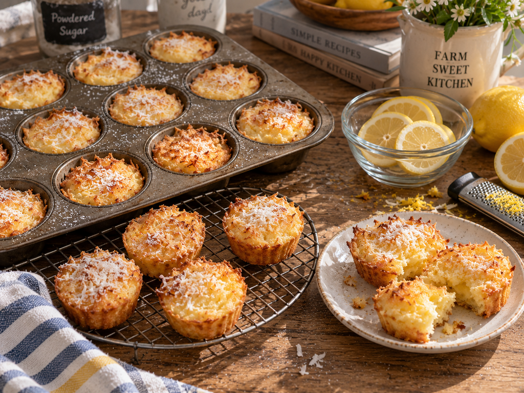 Easy Baby Lemon Impossible Pies (3 Magic Layers in 1 Bite!)
