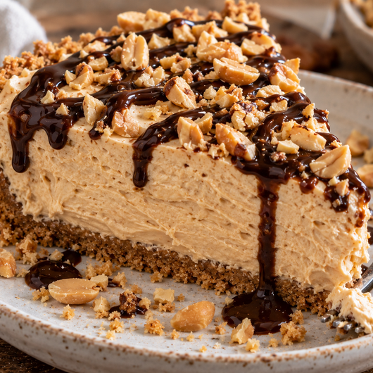 Easy No-Bake Peanut Butter Pie (Ultra Creamy & Light!)