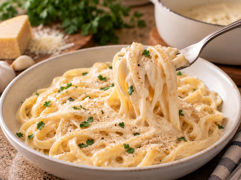 Easy Alfredo Sauce Recipe – Creamy, Rich & Ready in 15 Minutes