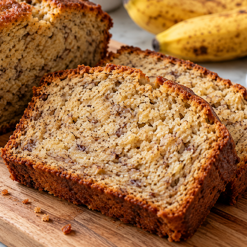 Healthy Banana Bread – Moist, Naturally Sweet & Easy