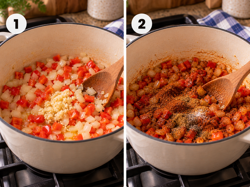 Chicken Taco Soup Recipe – Creamy, Easy & One-Pot