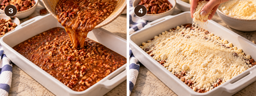 Pecan Pie Dump Cake – Easy Gooey Dessert with Cake Mix