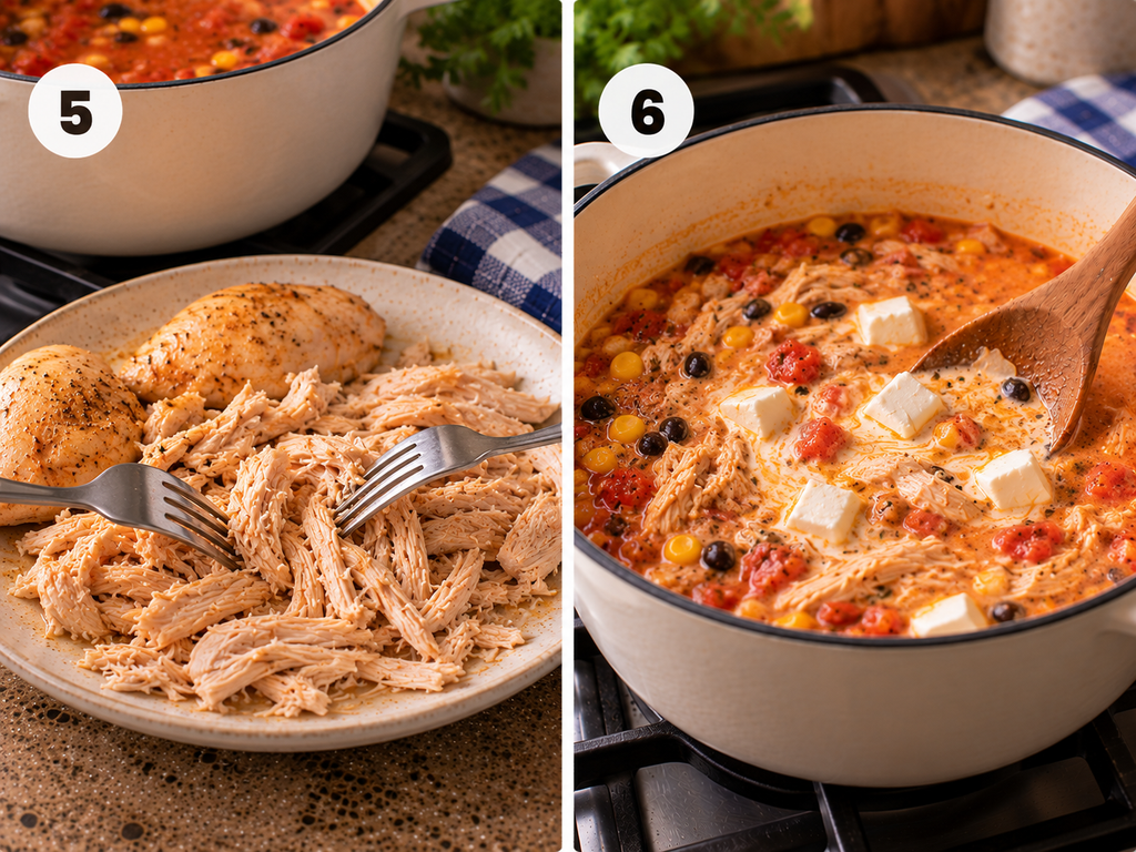 Chicken Taco Soup Recipe – Creamy, Easy & One-Pot