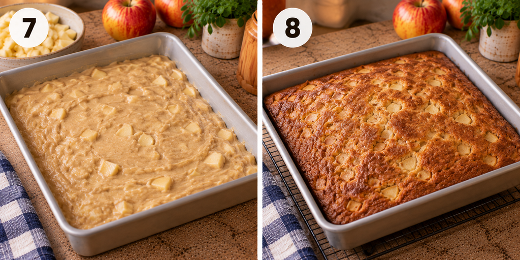 Caramel Apple Cake Recipe – Moist, Easy & Covered in Caramel