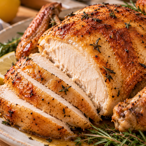 Roast Chicken Recipe – Juicy Chicken With Crispy Skin