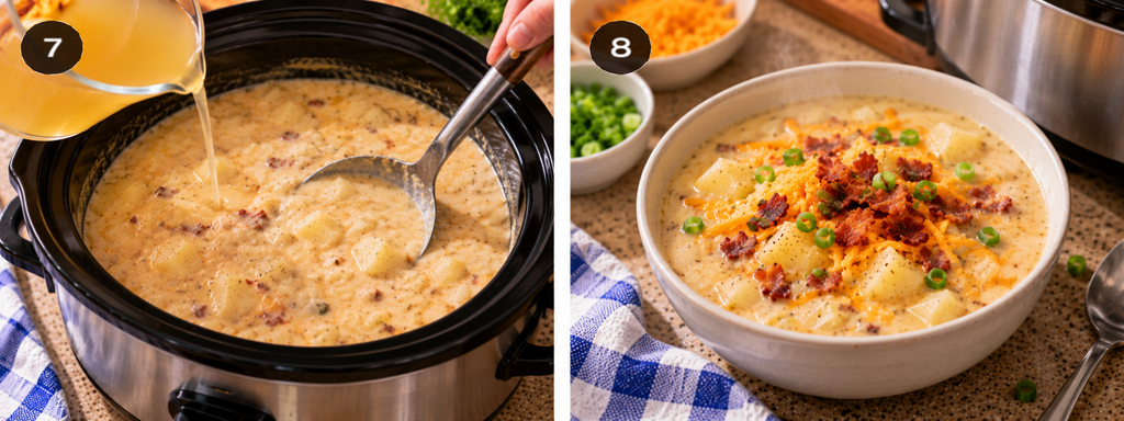 Potato Soup Recipe Crock Pot – Creamy & Easy Slow Cooker Soup