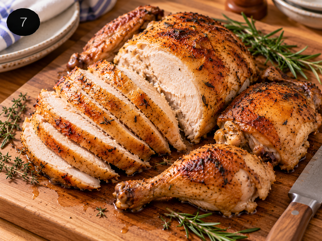 Roast Chicken Recipe – Juicy Chicken With Crispy Skin